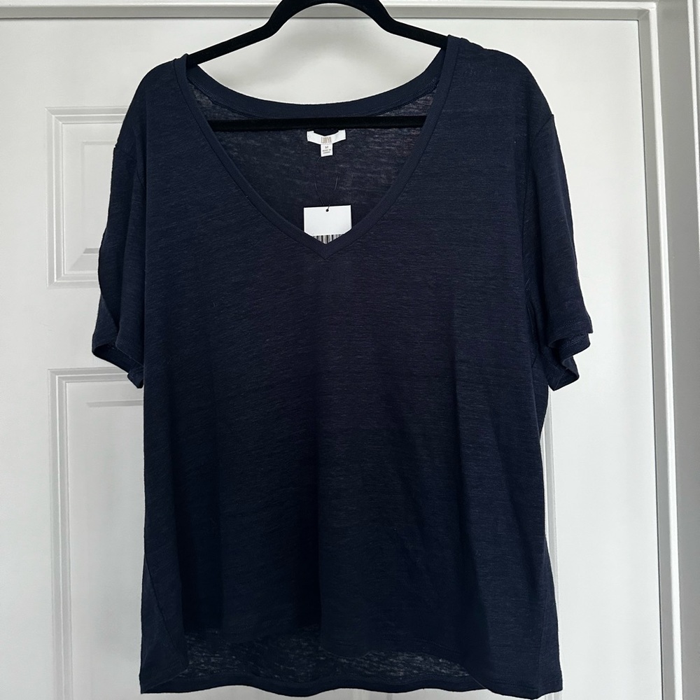 Lunya linen knit tshirt